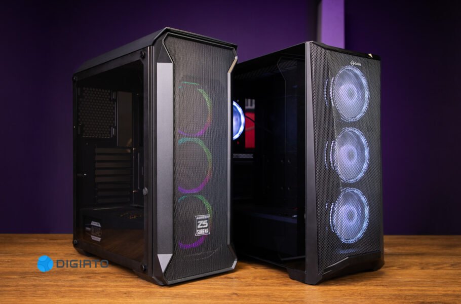 مقایسه کیس گیمینگ فاطر و گرین