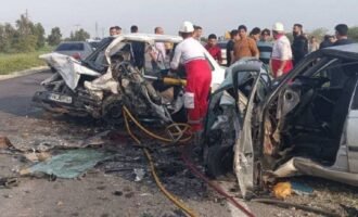 تلفات تصادفات رانندگی در ایران