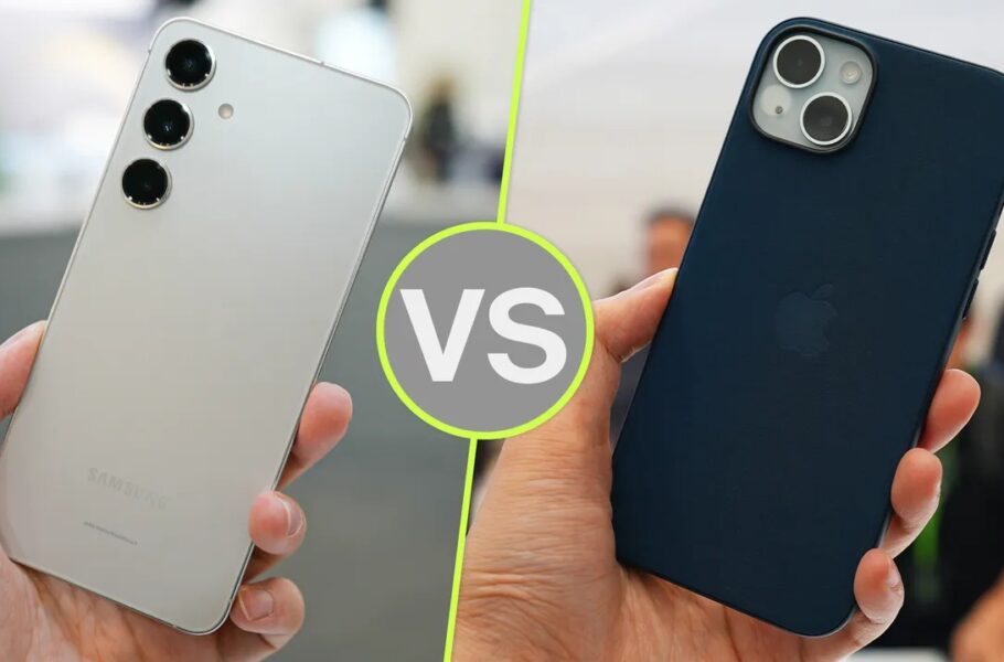 گلکسی S24 در مقابل آیفون 15