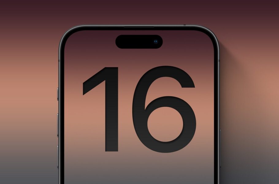 اندازه نمایشگر آیفون 16