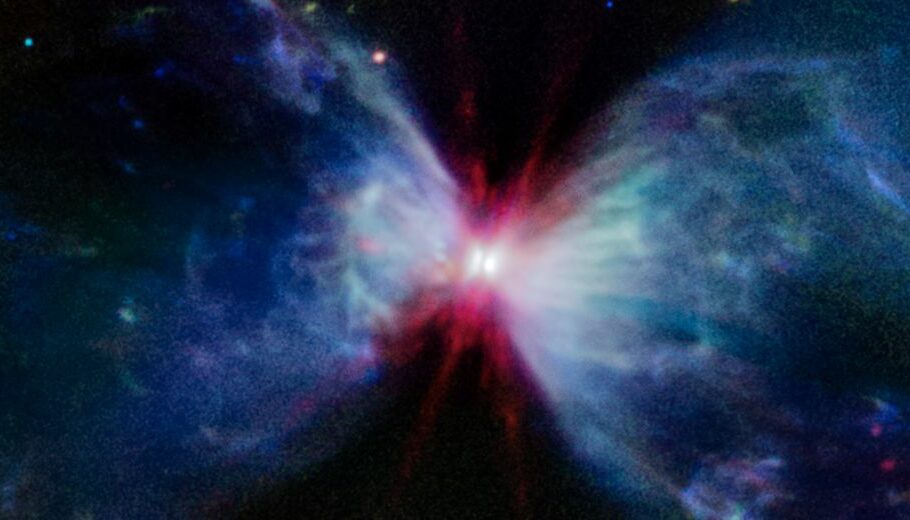 تصویر تولد ستاره L1527 تلسکوپ جیمز وب