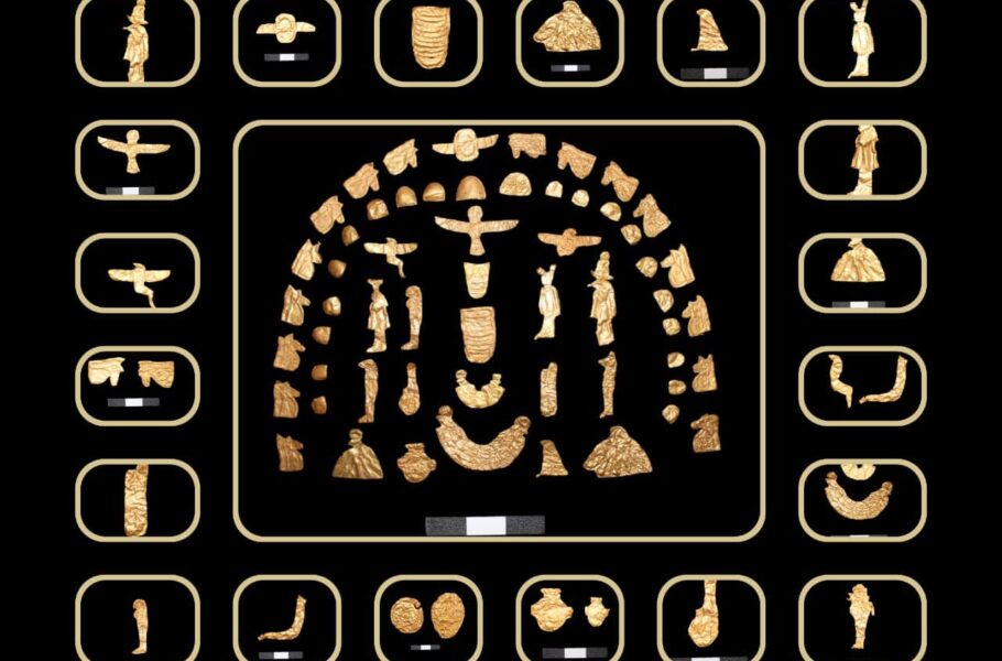 کشف مقبره و طلا در مصر