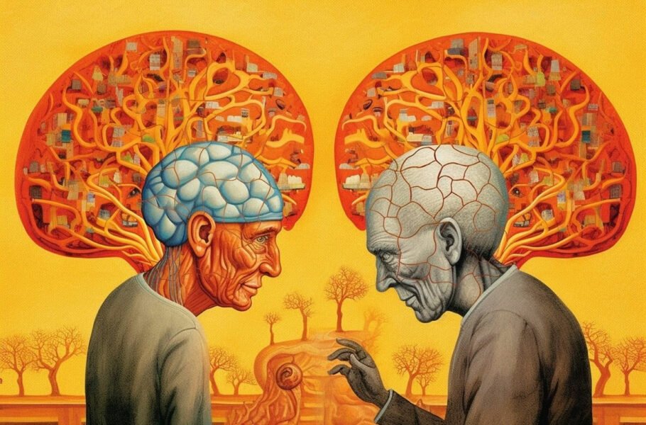 پیر شدن مغز