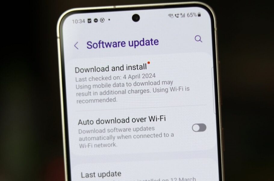 آپدیت گلکسی S25 سامسونگ