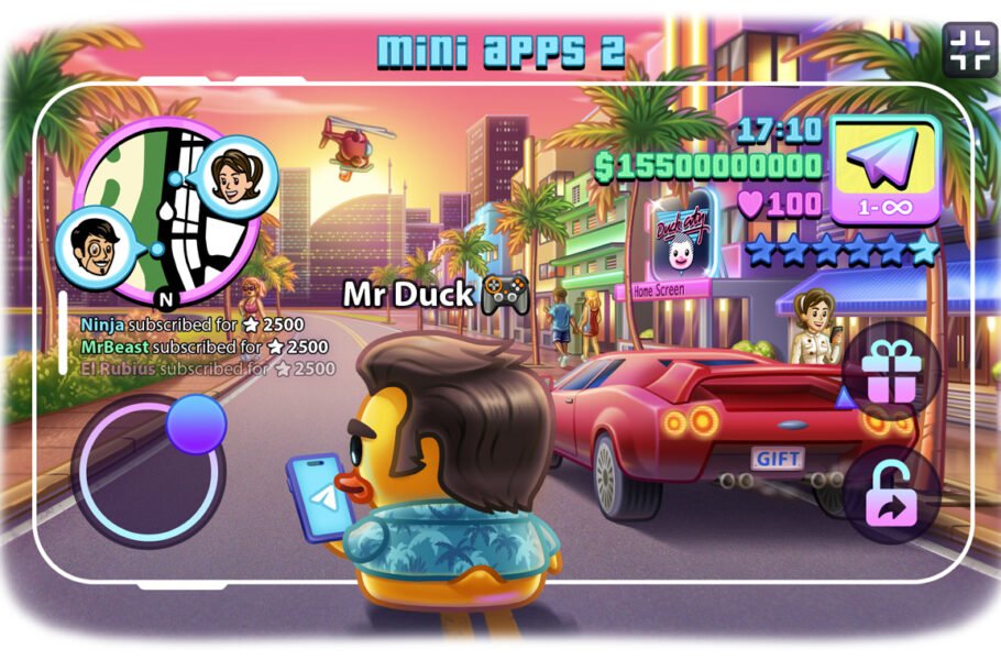 آپدیت مینی اپ‌ها تلگرام