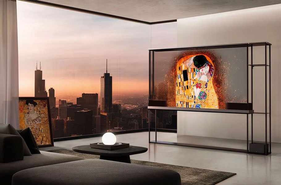 تلویزیون شفاف ال‌جی