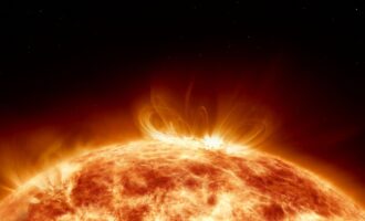 شراره خورشیدی جدید