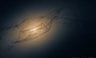 تصویر روز ناسا: کهکشان اسرارآمیز NGC 4753