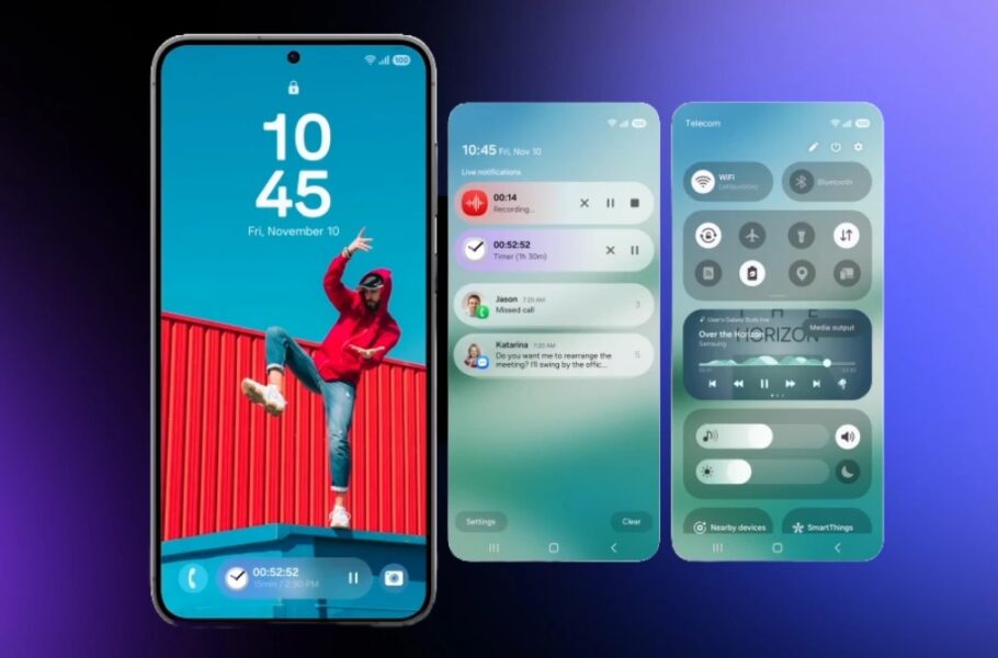 رابط کاربری One UI 7
