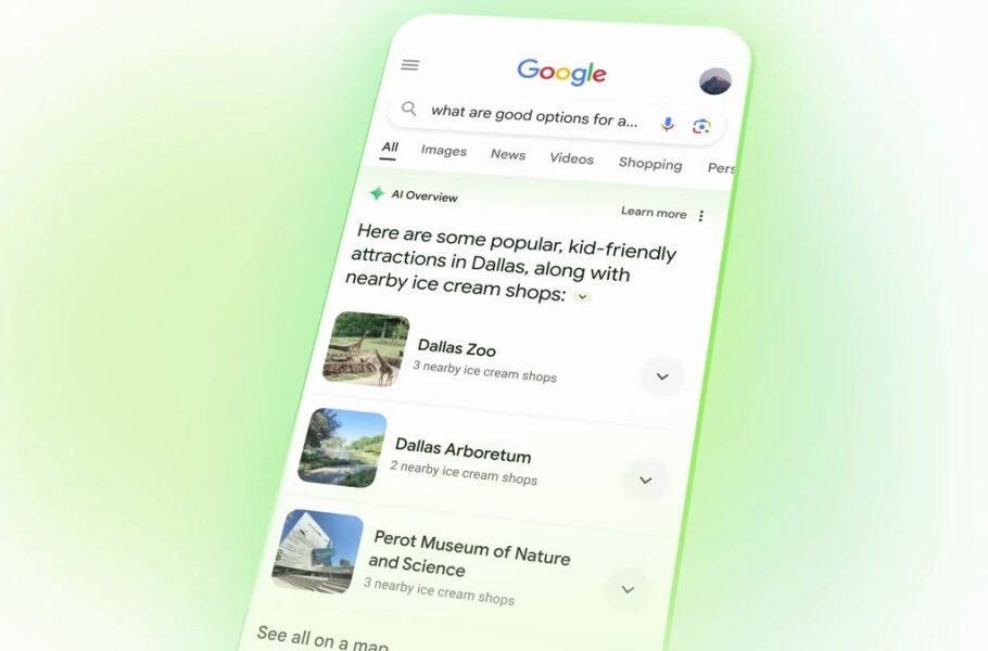 گوگل AI Overviews