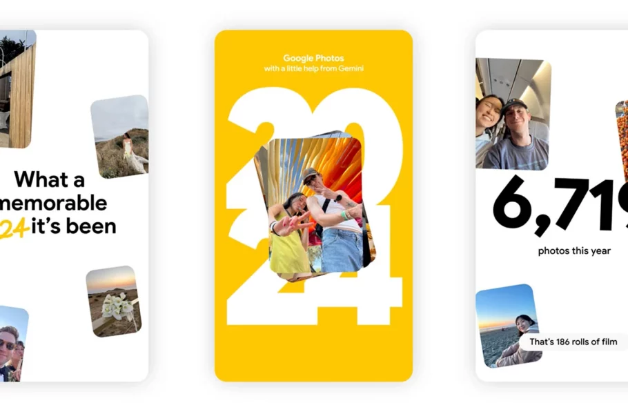گزارش 2024 Recap گوگل فوتوز