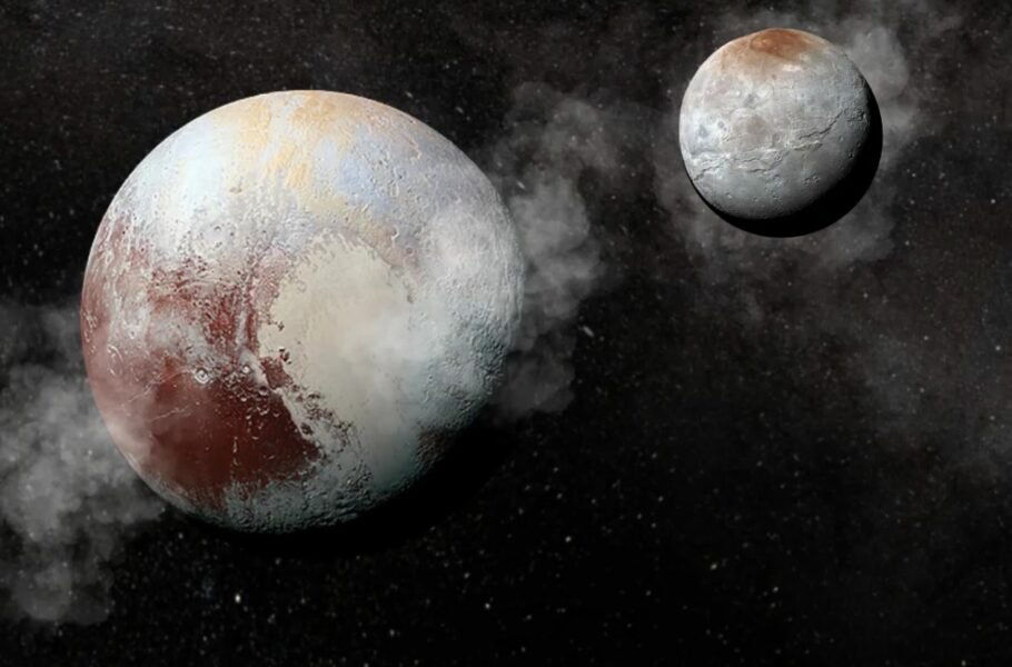 کشف جدید دانشمندان: پلوتو بزرگ‌ترین قمرش را با «بوسه یخی ۱۰ ساعته» تصاحب کرده است! 