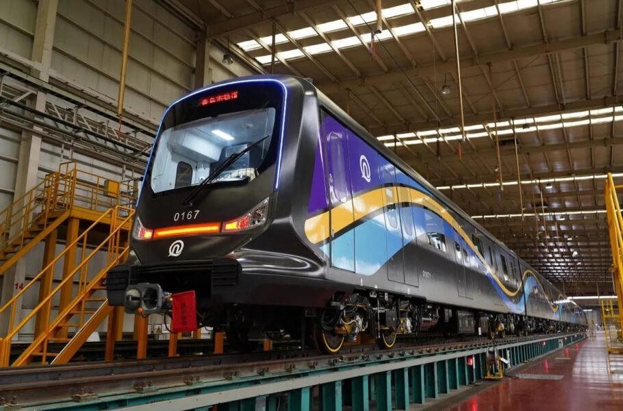 قطار فیبر کربنی چین