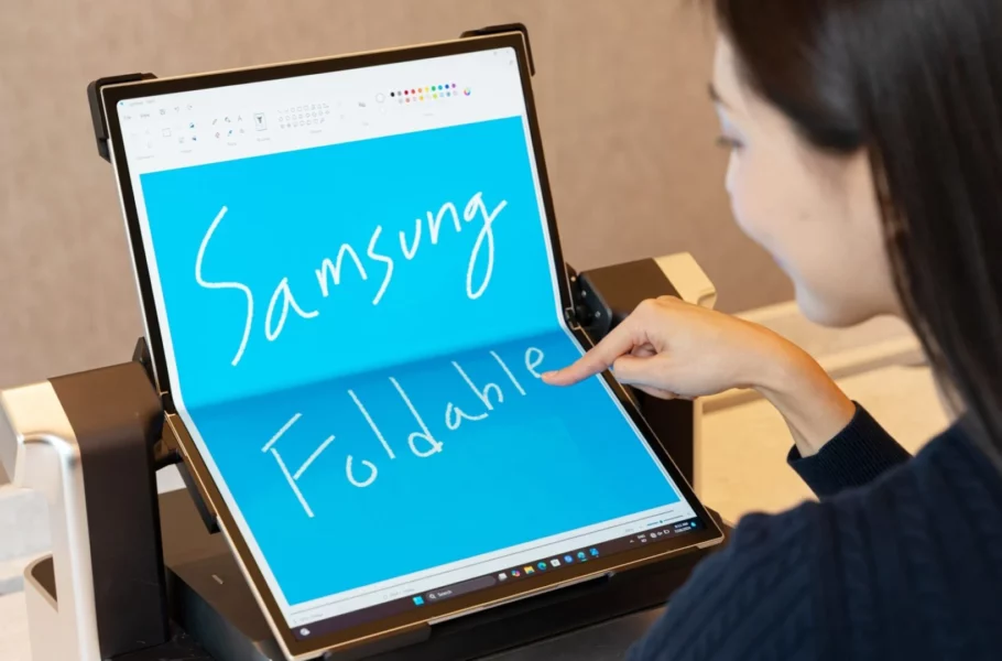 نمایشگر تاشونده جدید سامسونگ