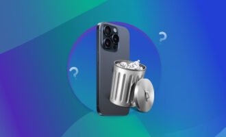 برگرداندن فایل حذف شده از سطل آشغال ایفون