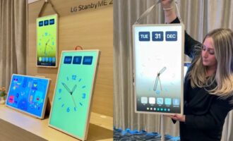 تلویزیون قابل حمل جدید ال جی