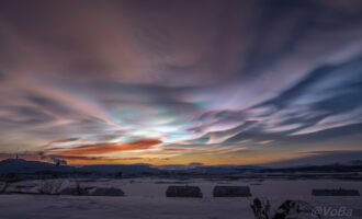 تصویر روز ناسا: ابرهای مرواریدی اسرارآمیز بر فراز سوئد